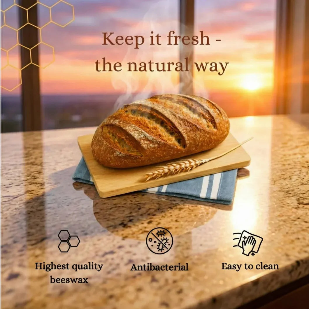 LoafGuard 100% Cotton-Beeswax Bread Bags