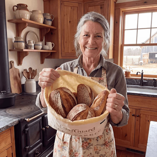LoafGuard 100% Cotton-Beeswax Bread Bags